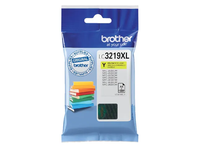 Inktcartridge Brother LC-3219XLY geel HC