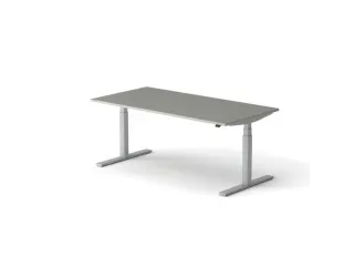 Elektrisch ihv bureau HxBxD 640-1300x1800x900mm blad grijs - 1
