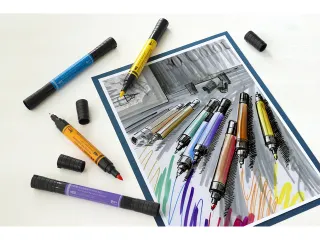 Tekenstift Faber-Castell Pitt Artist Pen duo marker 161 phthalogroen - 11