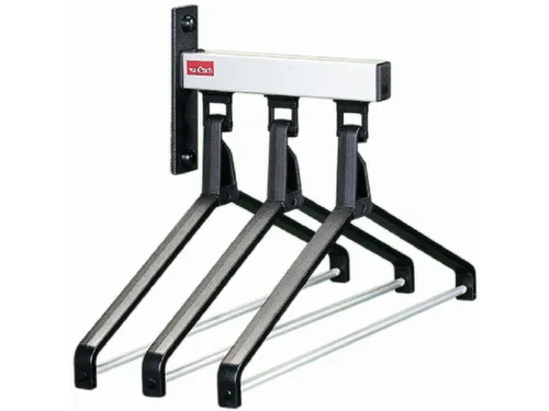 Kledinghangerrail 300x 450x 220mm Met 3 Afneembare Kledinghangers