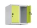 opzetkast,v. locker,2vak.,vak B 250mm,HxBxD 500x500x500mm,vleugeldeur