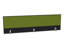 opzetpaneel,v. bureau,aanbouw achter,B 2000mm,CC-zwart,BN7048-groen