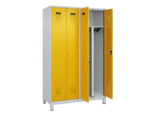 PBM-locker,HxBxD 1950x1200x500mm,4vak,vak B 300mm,cil.-slot - 1