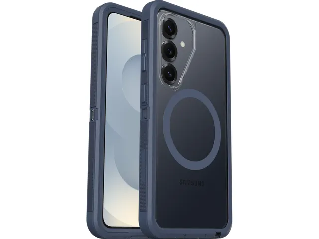 Defender Pro XT Samsung Galaxy S26 Hoesje Magnetic Blauw Transparant