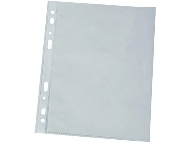 Geperforeerde Showtas A4 11-gaats Glashelder 100mic Doos 100 Stuks