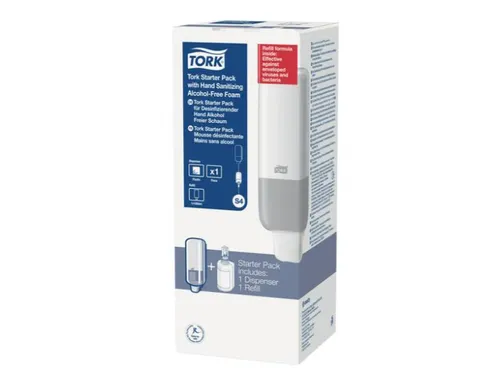 Starter Pack met Alco-free Foam Sanitizer Wit