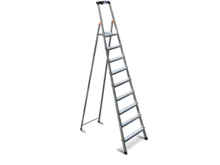 Lichte Universele Ladders Aluminium Kunststof 8treden - 2
