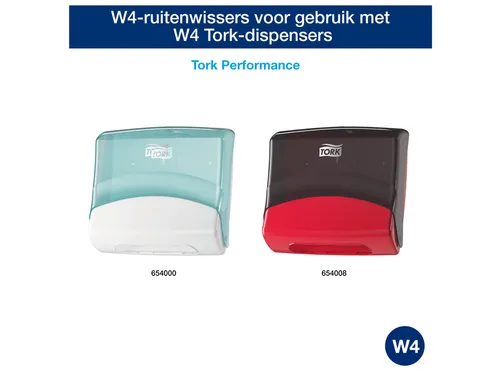 Reinigingsdoek Tork 473179 Kitchen Cleaning W4 extra absorberend wit 4