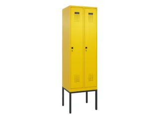 locker,HxBxD 2120x600x500mm,2vak,vak B 300mm,draaigrendel - 2