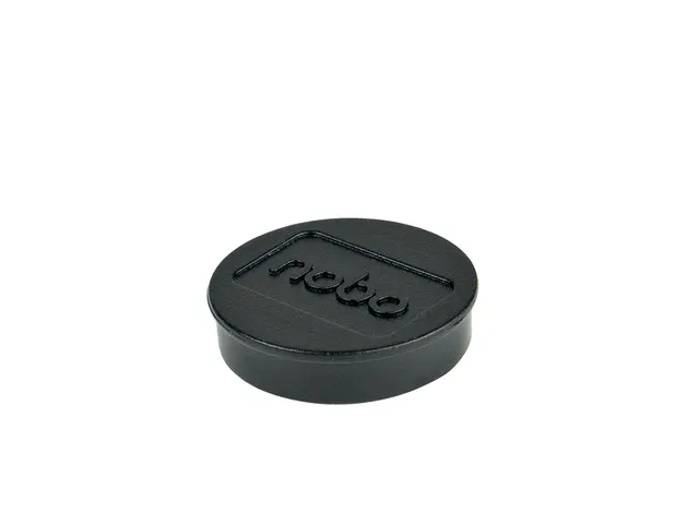 Magneet Nobo 32mm zwart 10 stuks