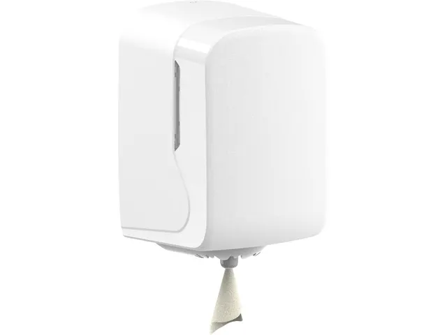 Spotless poetspapierdispenser Midi wit