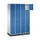 lockerkast,RAL 7035/RAL 5010,HxBxD 1950x1220x500mm,4x5vakken,cil.-slot