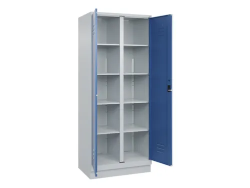 wasgoedverdeelkast,HxBxD 1950x800x500mm,vak B 400mm,cilinderslot