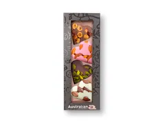 Chocolat Australian petits coeurs 4 pièces