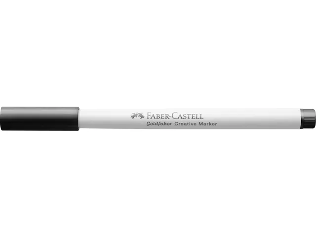 Marker creatief Faber-Castell Goldfaber beitelpunt C blackout (kleur n