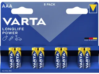 Batterij Varta Longlife Power 8x AAA - 1