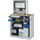 pc-kast,HxBxD 1810x1030x660mm,monitorvak,toetsenbord-/muisblad
