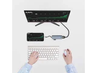 Adapter ACT USB-C 4K multiport voor 2 HDMI monitoren - 16