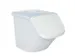 ingrediëntendispenser,HxBxD 450x430x610mm,40l,PP,bak/deksel wit/wit