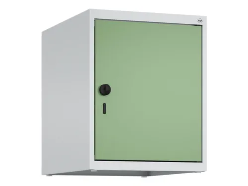 opzetkast,v. locker,1vak.,vak B 400mm,HxBxD 500x400x500mm,vleugeldeur