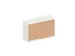 schuifdeurkast,HxBxD 770x1200x430mm,decor romp wit,decor front beuken