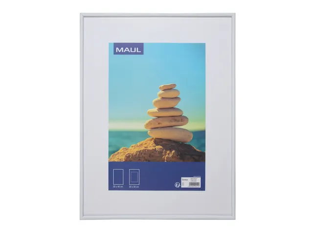 Fotolijst MAULart 30x40cm kunststof frame wit