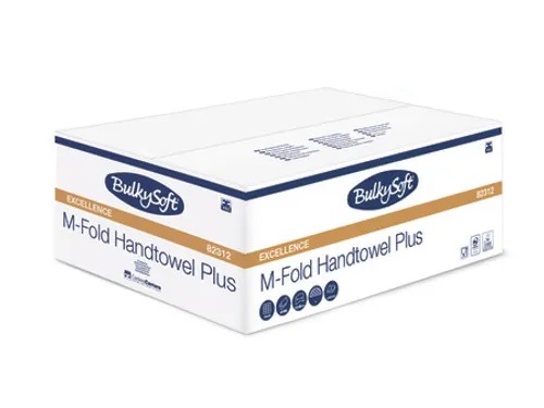 BulkySoft Handdoekjes Multifold Cellulose 2laags 25x125 vel Eco