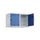 opzetkast,v. locker,2vak.,vak B 400mm,HxBxD 500x800x500mm,draaigrendel