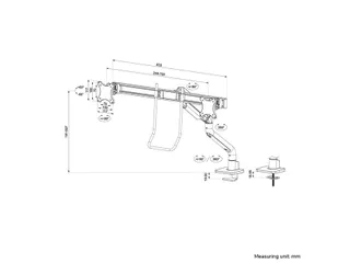 Monitorarm Neomounts DS75S-950BL2 zwart - 16