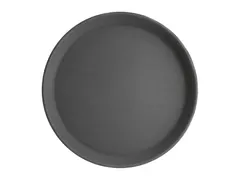 Dienblad Olympia Kristallon antislip 40.6cm PP zwart