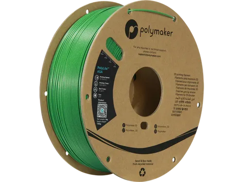 ASA 1,75mm groen 1kg PolyLite 3D Filament