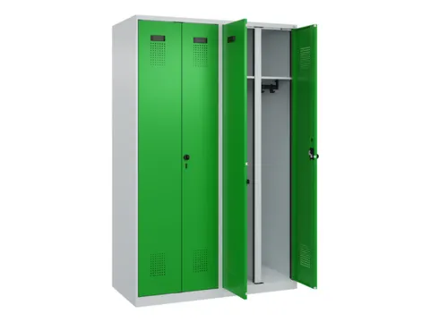 locker voor scheiding van kleding,HxBxD 1850x1200x500mm,4vak