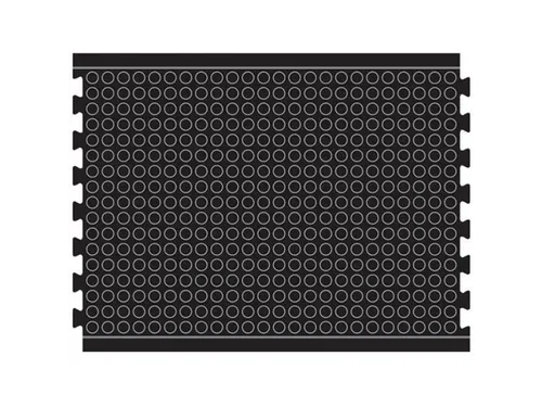 werkplek-vloerbedekking,kliksysteem,HxLxB 13x1200x900mm,rubber,genopt