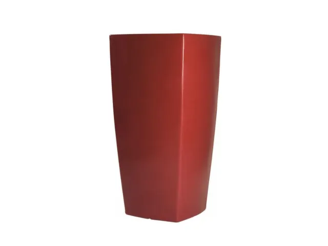 jardinière,trapézoïdal,PE,rouge rubis,HxlxP 1100x570x570mm