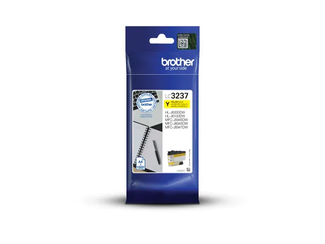 Inktcartridge Brother LC-3237 geel