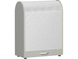 roldeurkast met verticale deur,HxBxD 1030x800x400mm,2xhouten vloer