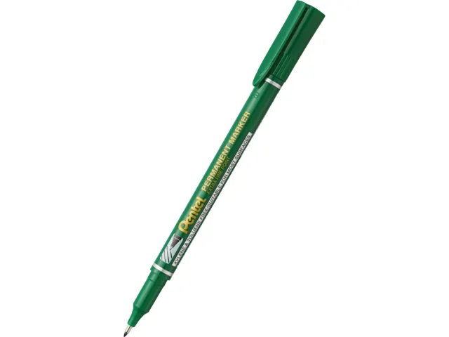 Pentel NF450-D Permanente marker Extra Fijne punt 1,2mm Groen