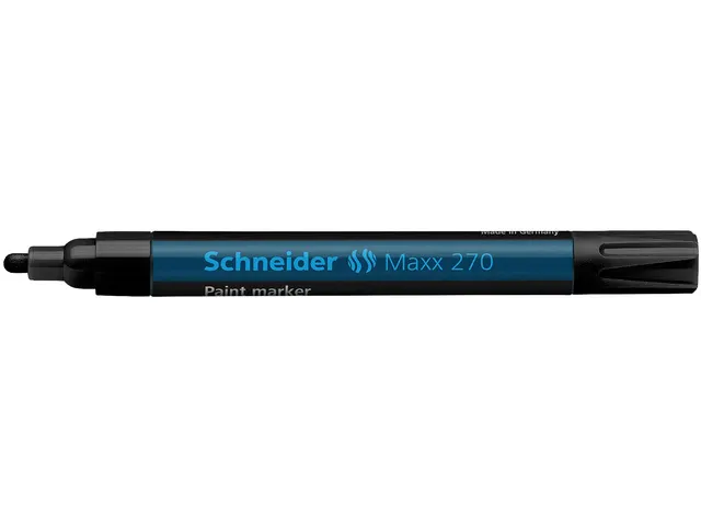 Lakmarker Schneider Maxx 270 1-3 mm zwart