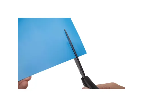 Magneetvel MAUL 200x300mm blauw beschrijf- wisbaar en te knippen