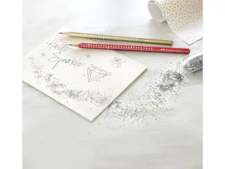 Potlood Faber-Castell Sparkle goud - 5