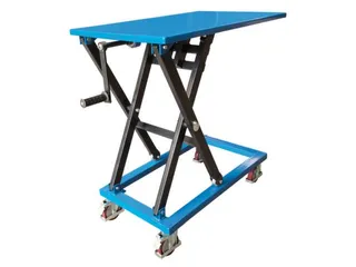 Mobiele heftafel met spindel,draagverm. 350kg,platform LxB 950x600mm - 9