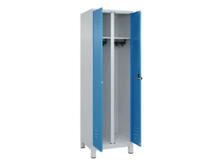 locker voor scheiding van kleding,HxBxD 1950x600x500mm,2vak - 2