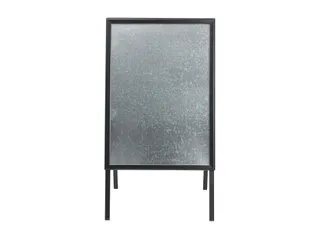 Europel Stoepbord Economy A1 32mm zwart - 2