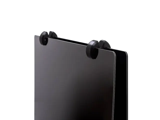 Stoepbord Grab & Grip Krijtbord BOND panelen A1 Zwart Dubbelzijdig