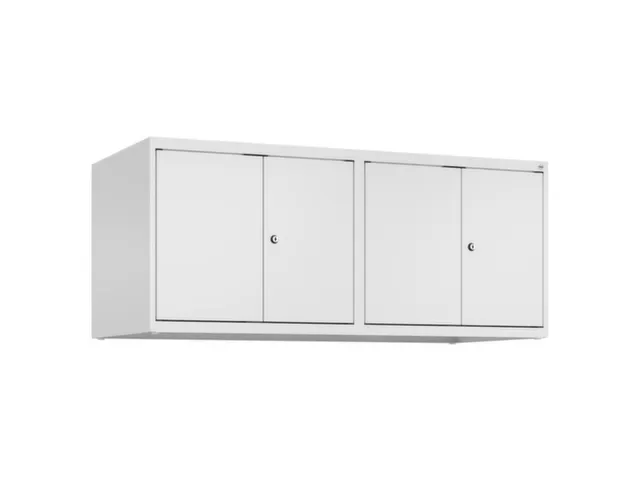 opzetkast,v. locker voor scheiding van kleding,4vak.,vak B 300mm
