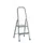 aluminium beugelladder eenzijdig 2treden stand H 0 346m aluminium