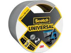 ducttape Universal, ft 48 mm x 10 m, zilver
