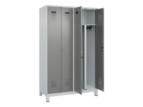 PBM-locker,HxBxD 1950x1200x500mm,4vak,vak B 300mm,cil.-slot