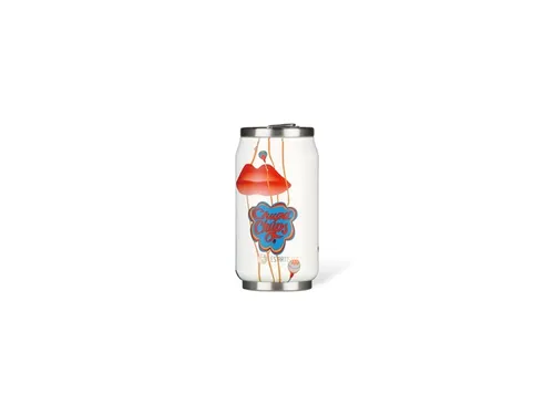 Thermosbeker Les Artistes Paris blik 280ml Chupa Kiss met rietje