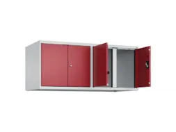 opzetkast,v. locker voor scheiding van kleding,4vak.,vak B 300mm